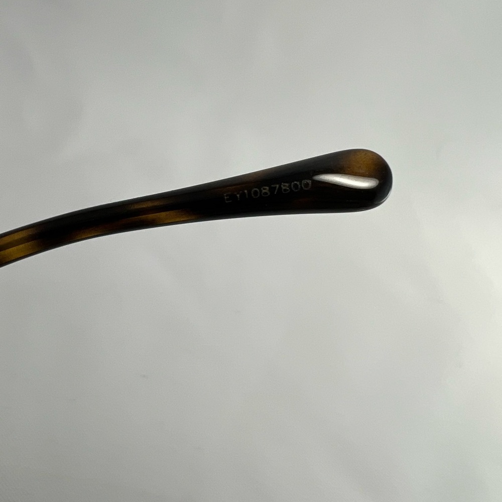 Burberry Chrome Metal Aviator Eyeglasses - Frames Only - Picture 6 of 10